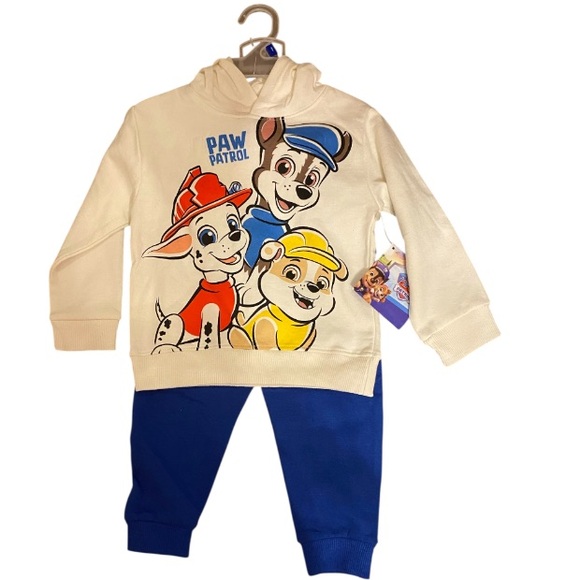 Paw Patrol Kids Hoodie and Pants Set Size 3T NWT - Picture 1 of 5